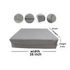 Orthopaedic Wheelchair Cushion 16x18x4
