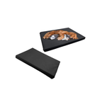 Dog Bed Mattress Foam Support black