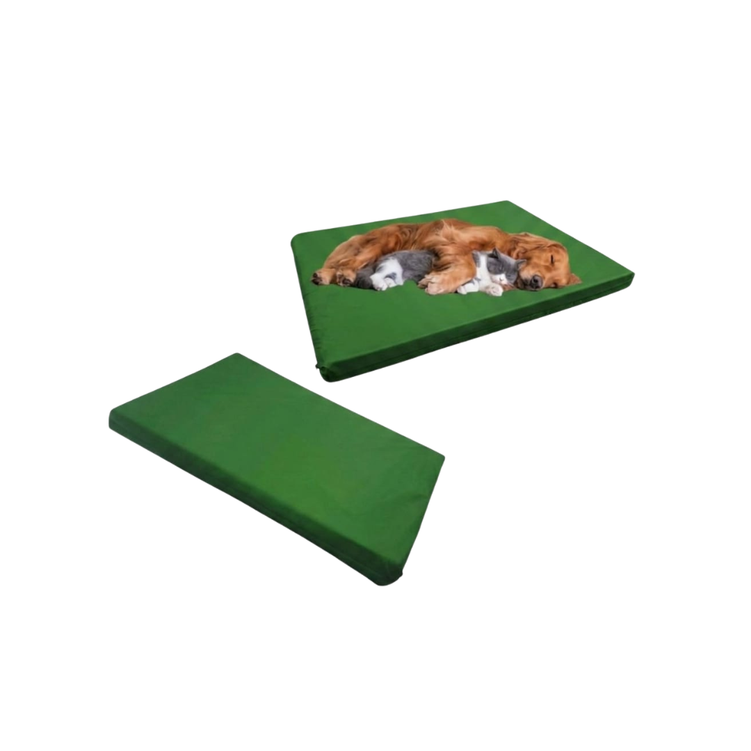 Durable Dog Bed Mattress green